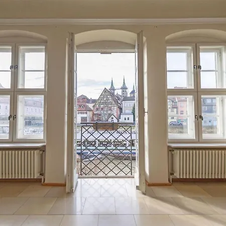 Barock Galeriehaus In Klein Venedig Am Fluss Mit Garten Apartment